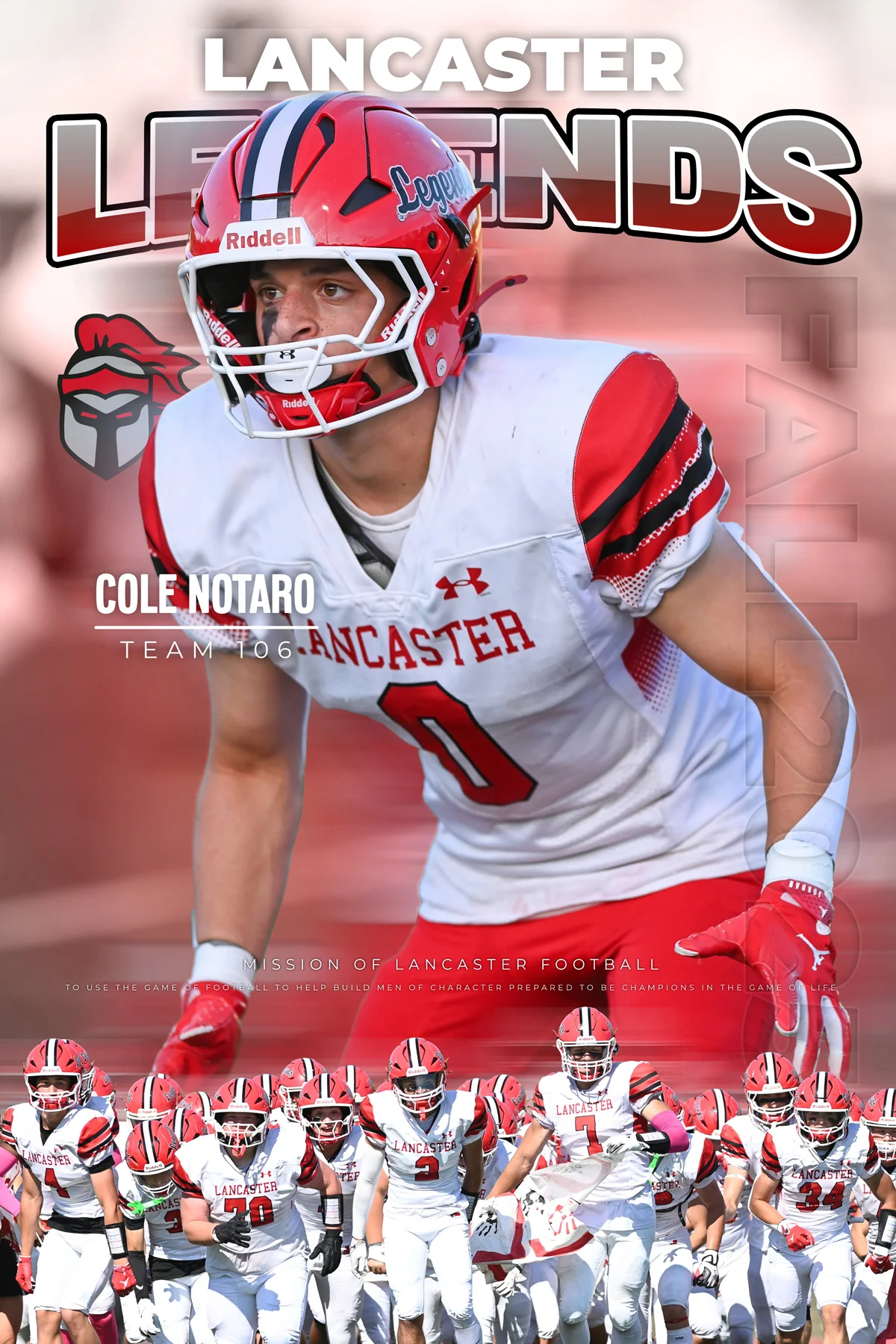 Lancaster Senior Cole Notaro